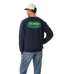 R.M.Williams - 90s Logo Sweatshirt - Vintage Navy