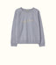 R.M. Williams Rope Raglan Crew - Grey Marle