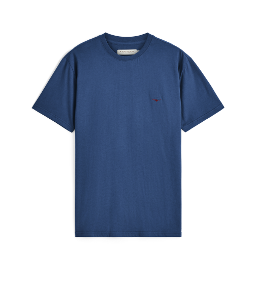 R.M.Williams - Parson Tee - Mid Blue
