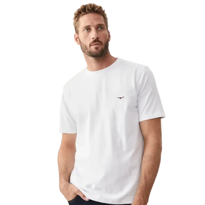 R.M.Williams - Parson T-Shirt - White