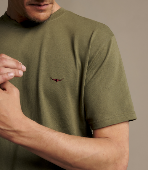 R.M.Williams - Parson Tee - Fatigue