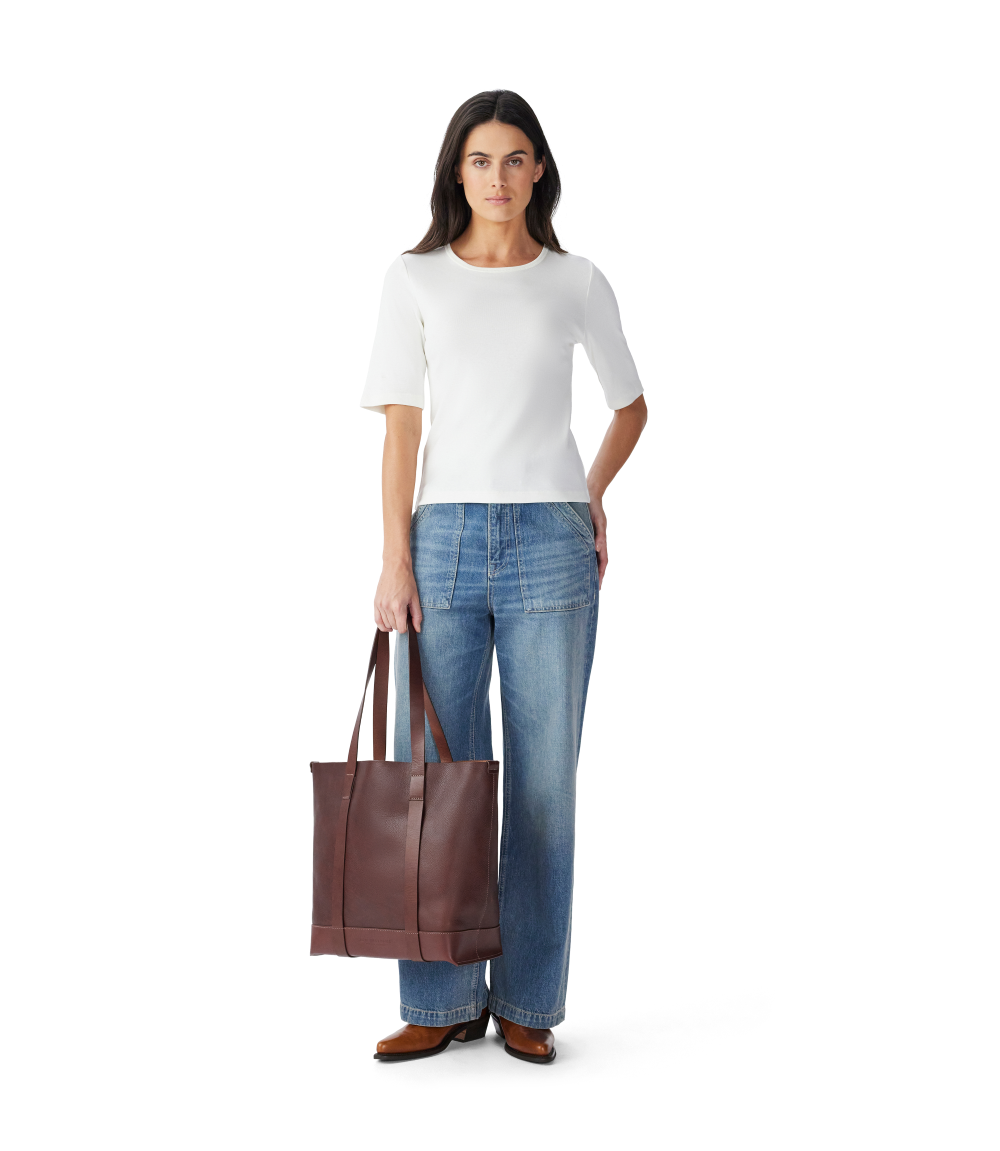 R.M.Williams - Jericho Rib T-Shirt - White