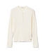 R.M.Williams - Avoca Ribbed Henley - Ivory
