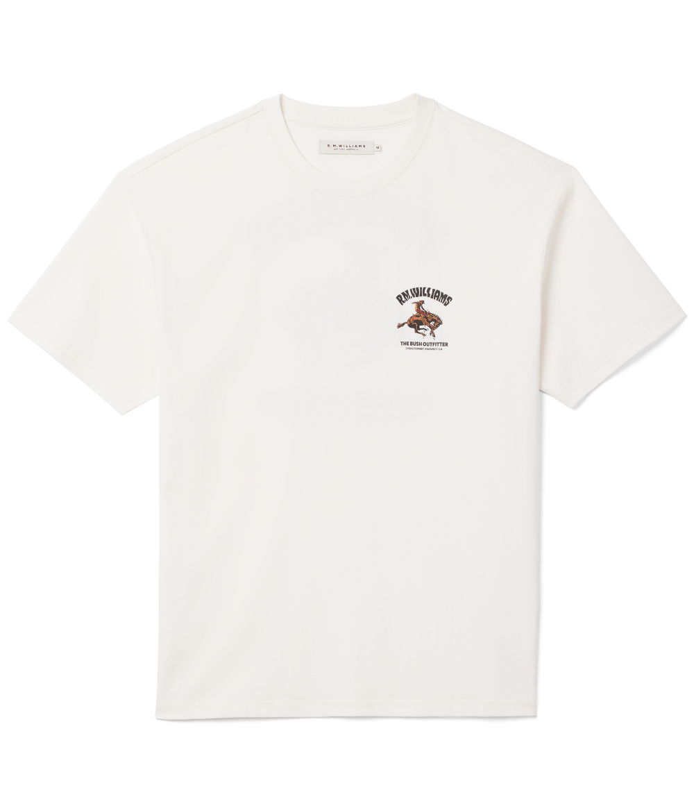 R.M.Williams - Cloudbuster T-Shirt - White