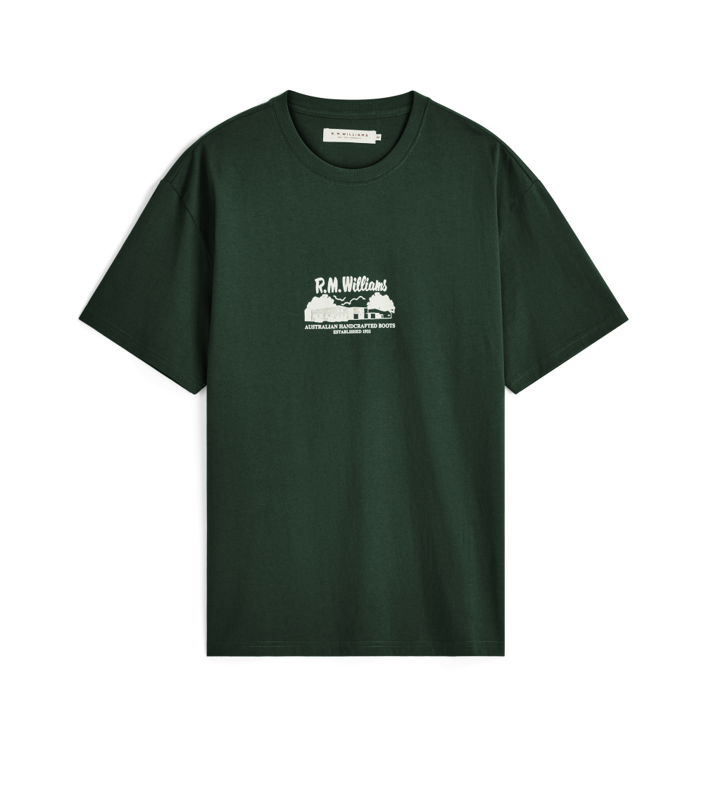 R.M.Williams - Workshop T-Shirt - Pine