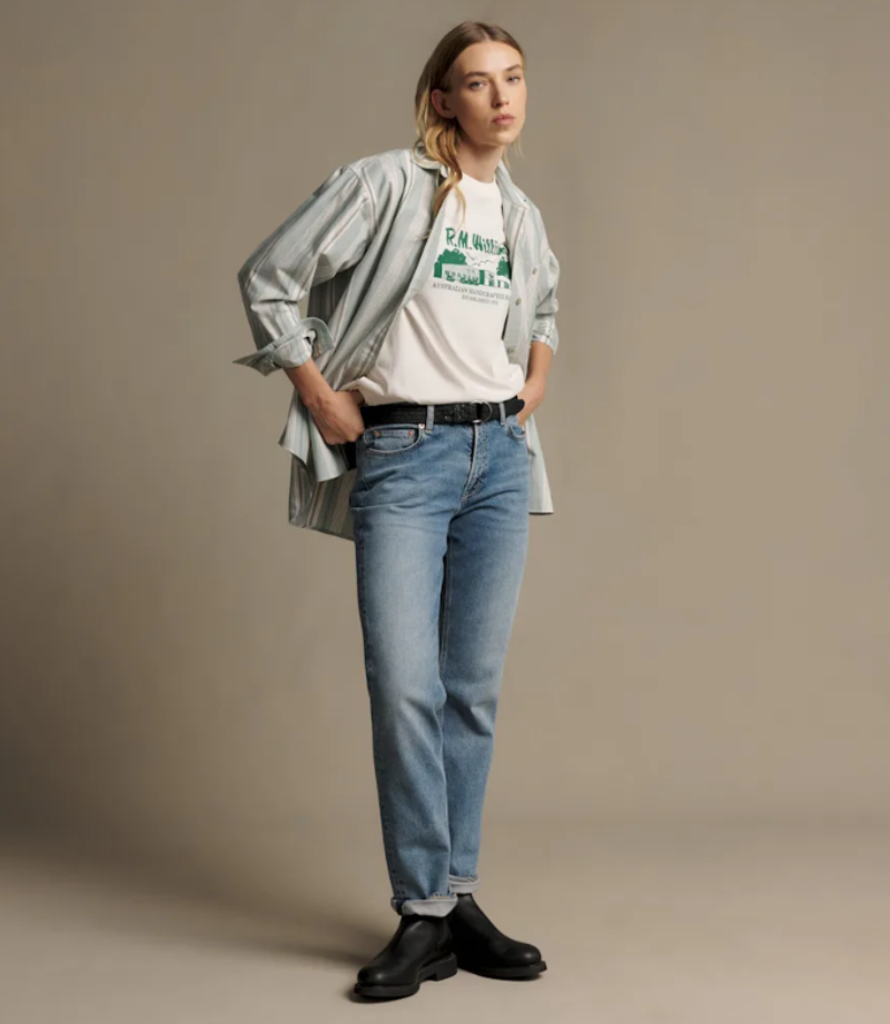 R.M.Williams - Workshop T-Shirt - White