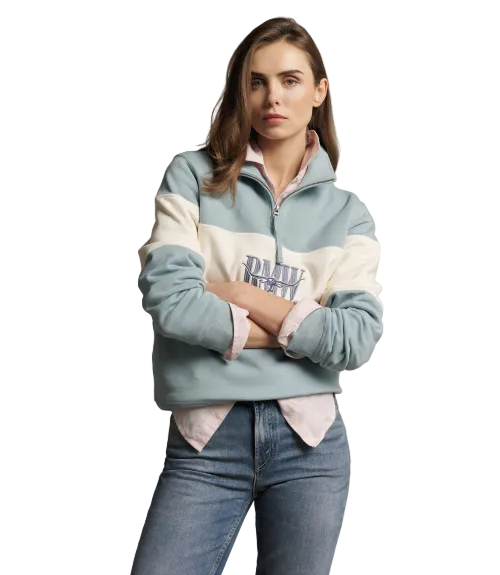 R.M.Williams - Trickett Panel Sweatshirt - Agate