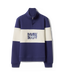 R.M.Williams - Trickett Panel Quarter Zip Sweatshirt - French Navy