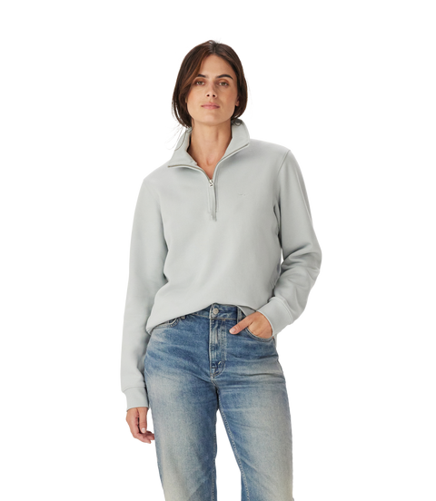 R.M.Williams - Trickett Quarter Zip Sweatshirt - Salt