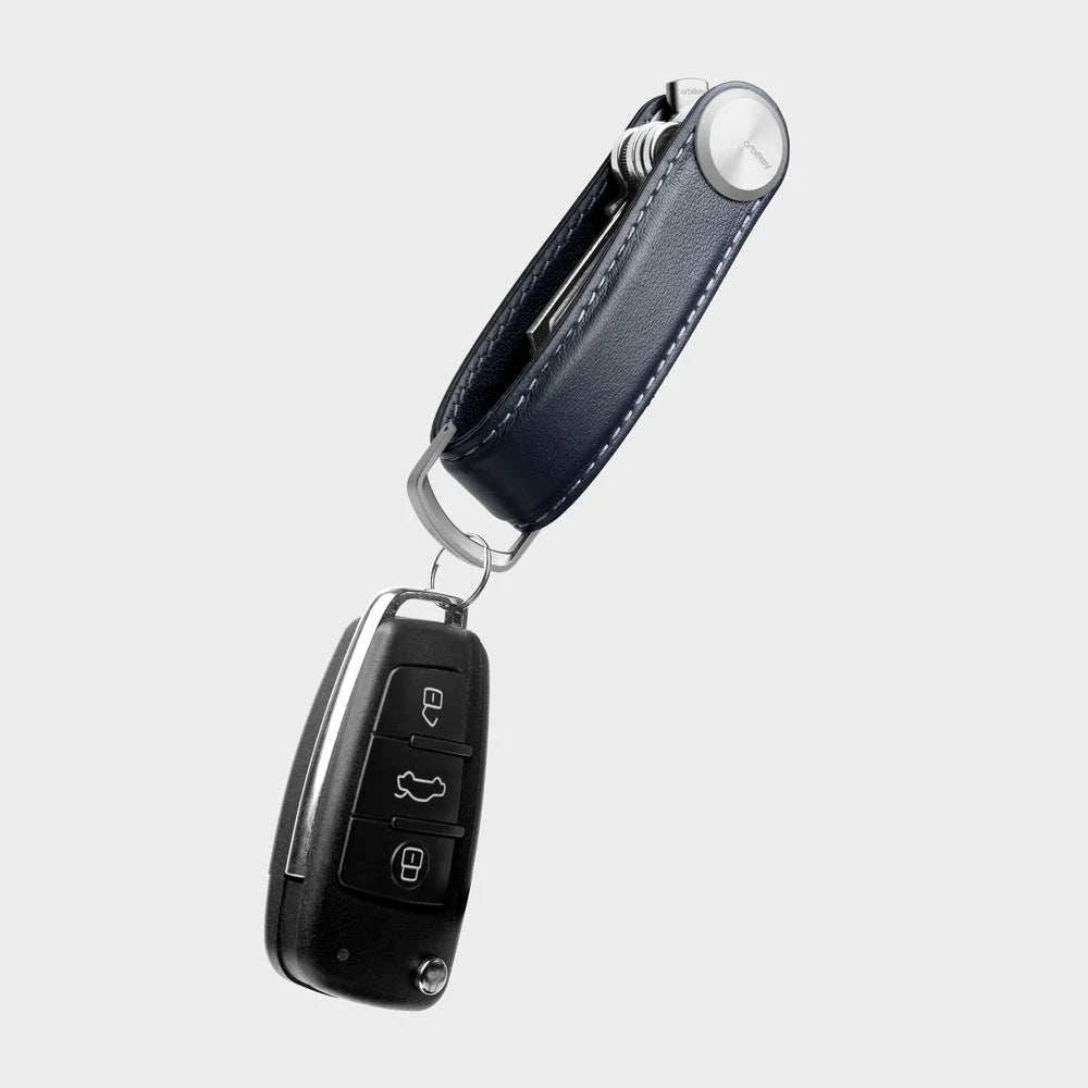 OrbitKey - Key Organiser Pro - Leather - Sapphire