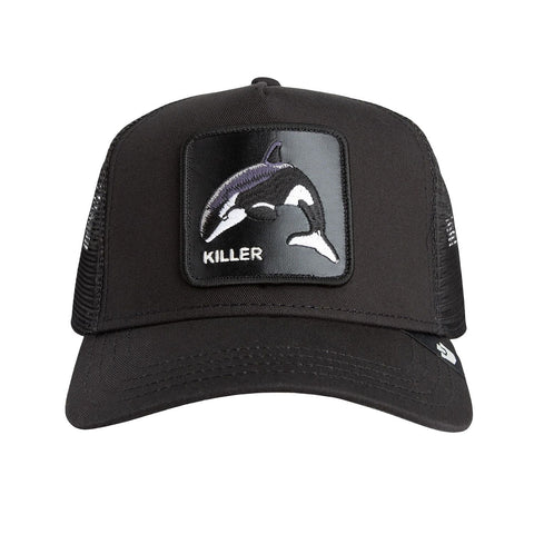 Goorin - Animal Trucker Cap - Killer Whale - Black