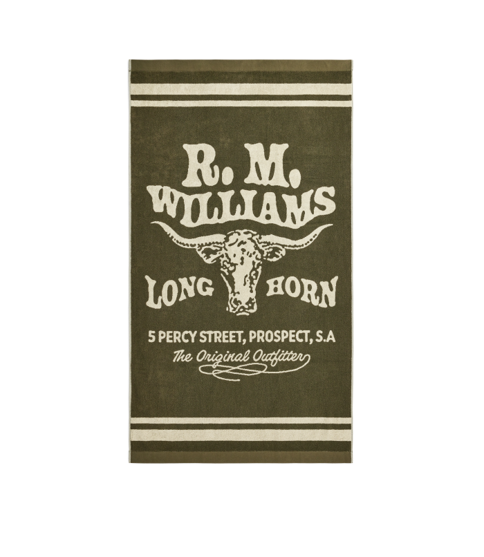 R.M.Williams - Outfitter Towel - Khaki