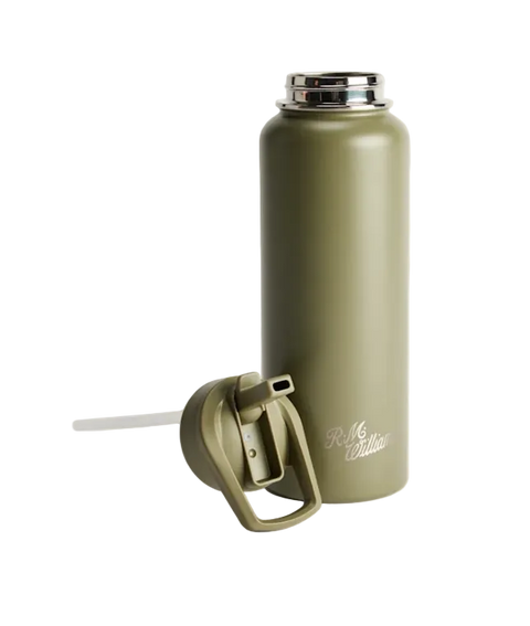 R.M.Williams - Straw Cap Water Bottle - Khaki