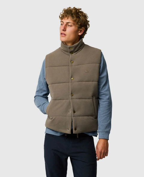 Rodd & Gunn - Lake Ferry Vest - Khaki