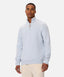 Industrie - The Lakewood Zip Neck Knit - Light Blue Marle