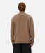 Industrie - The Lakewood Zip Neck Jumper - Walnut Marle