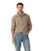 R.M.Williams - Linton Quarter Zip Sweater - Sand