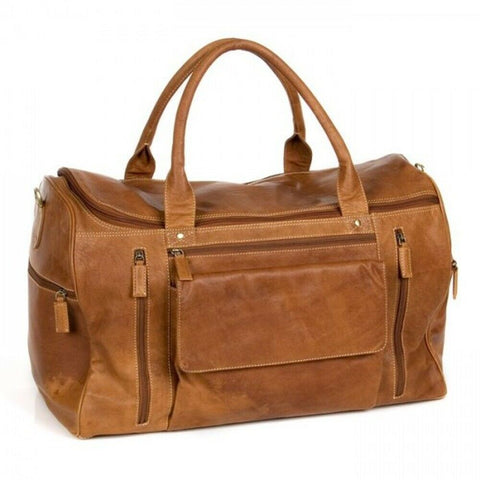 Oran Leather - Lone Ranger Overnight Bag - Camel
