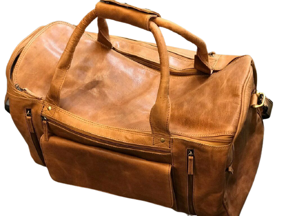 Oran Leather - Lone Ranger Overnight Bag - Camel