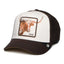 Goorin - Animal Trucker Cap - Longhorn Stud - Chocolate & Cream