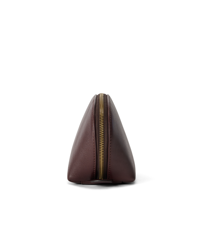 R.M.Williams - Lucinda Cosmetic Case - Black Apple/Dark Burgundy
