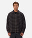 Industrie - The Camino Long Sleeve Shirt - Check - Black/Charcoal