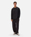 Industrie - Waffle Long Sleeve Tee - Black