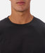 Industrie - Waffle Long Sleeve Tee - Black