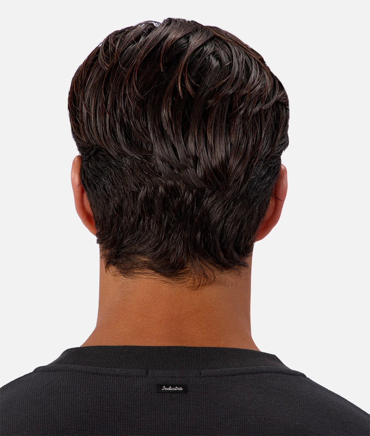 Industrie - Waffle Long Sleeve Tee - Black