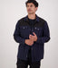 Swanndri - Marton Stormshield Long Sleeve Shirt - Mood Indigo/Caviar