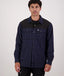 Swanndri - Marton Stormshield Long Sleeve Shirt - Mood Indigo/Caviar
