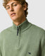 Rodd & Gunn - Merrick Bay Quarter Zip Jumper - Thyme - MULTIBUY