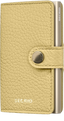 Secrid - RFID Protected Mini Wallet - Pebble - Butter Yellow