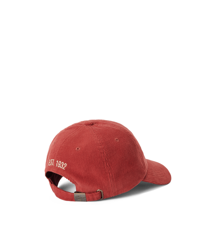 R.M.Williams - Mini Longhorn Cord Cap - Brick