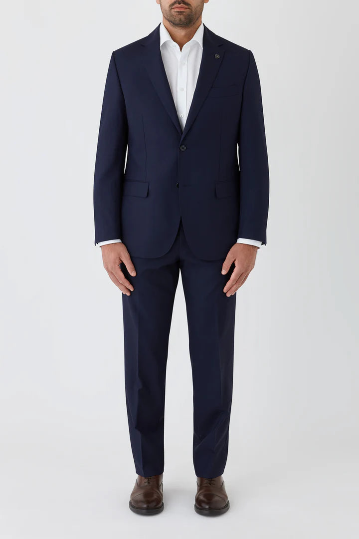 Cambridge - Morse Pure Wool Suit Jacket - FM1417 - Navy