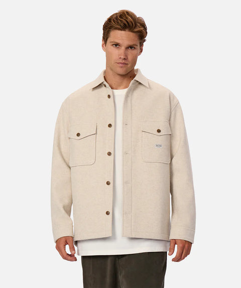 Industrie - The New Coleman Jacket - Oatmeal Melange