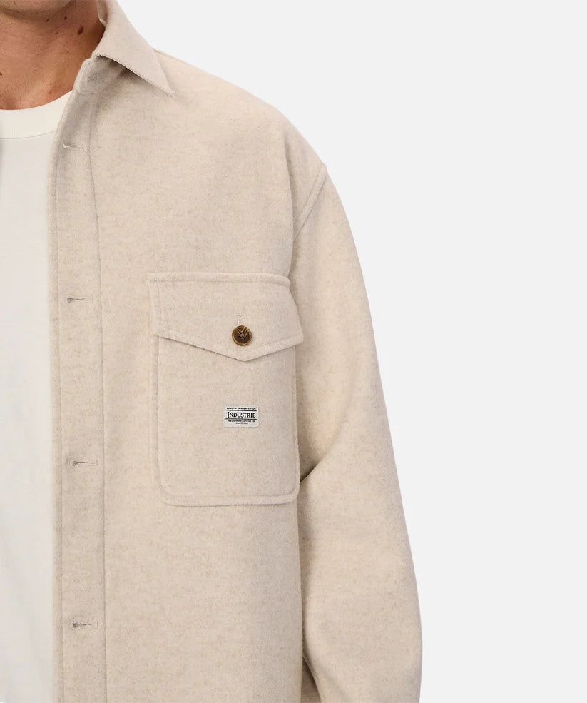 Industrie - The New Coleman Jacket - Oatmeal Melange
