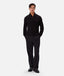 Industrie - The New England Zip Neck Knit - Black
