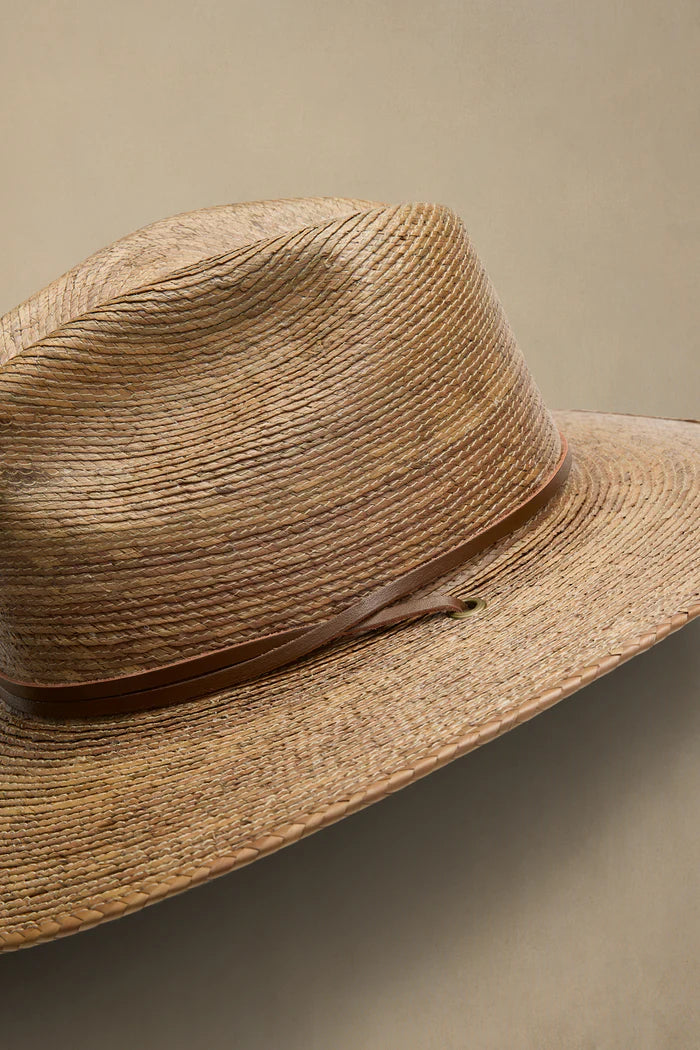 Akubra - Nomad Straw Hat - Extra Dark Toast