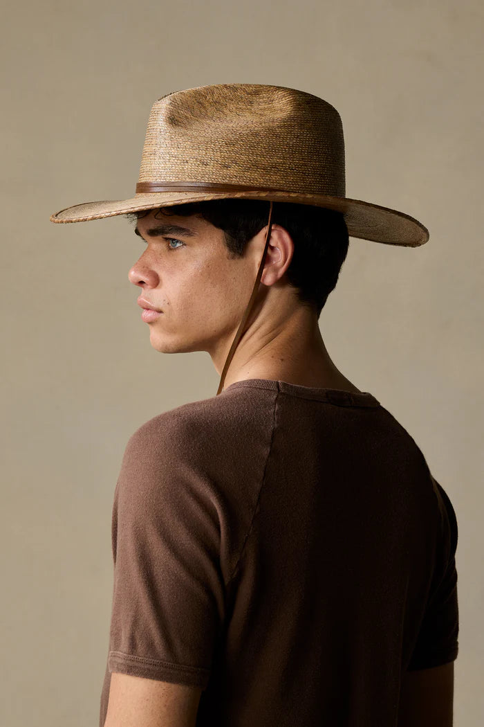 Akubra - Nomad Straw Hat - Extra Dark Toast