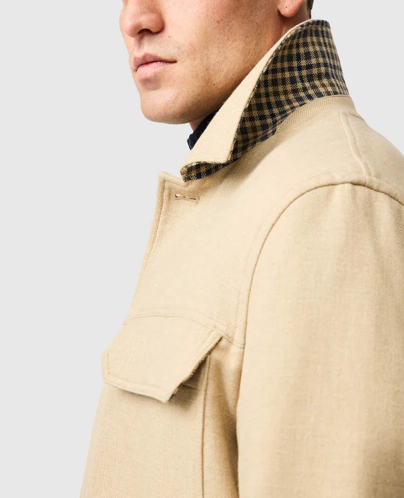 Rodd & Gunn - Oates Canyon Mens Jacket - Beige