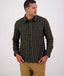 Swanndri - Okato V2 Shirt - Check - Dark Olive/Black