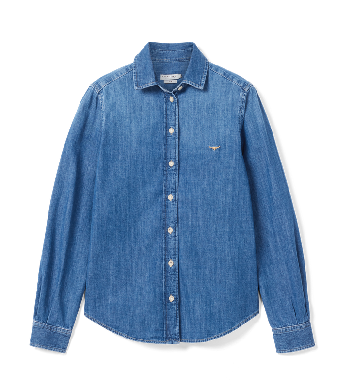 R.M.Williams - Olney Denim Shirt - Indigo