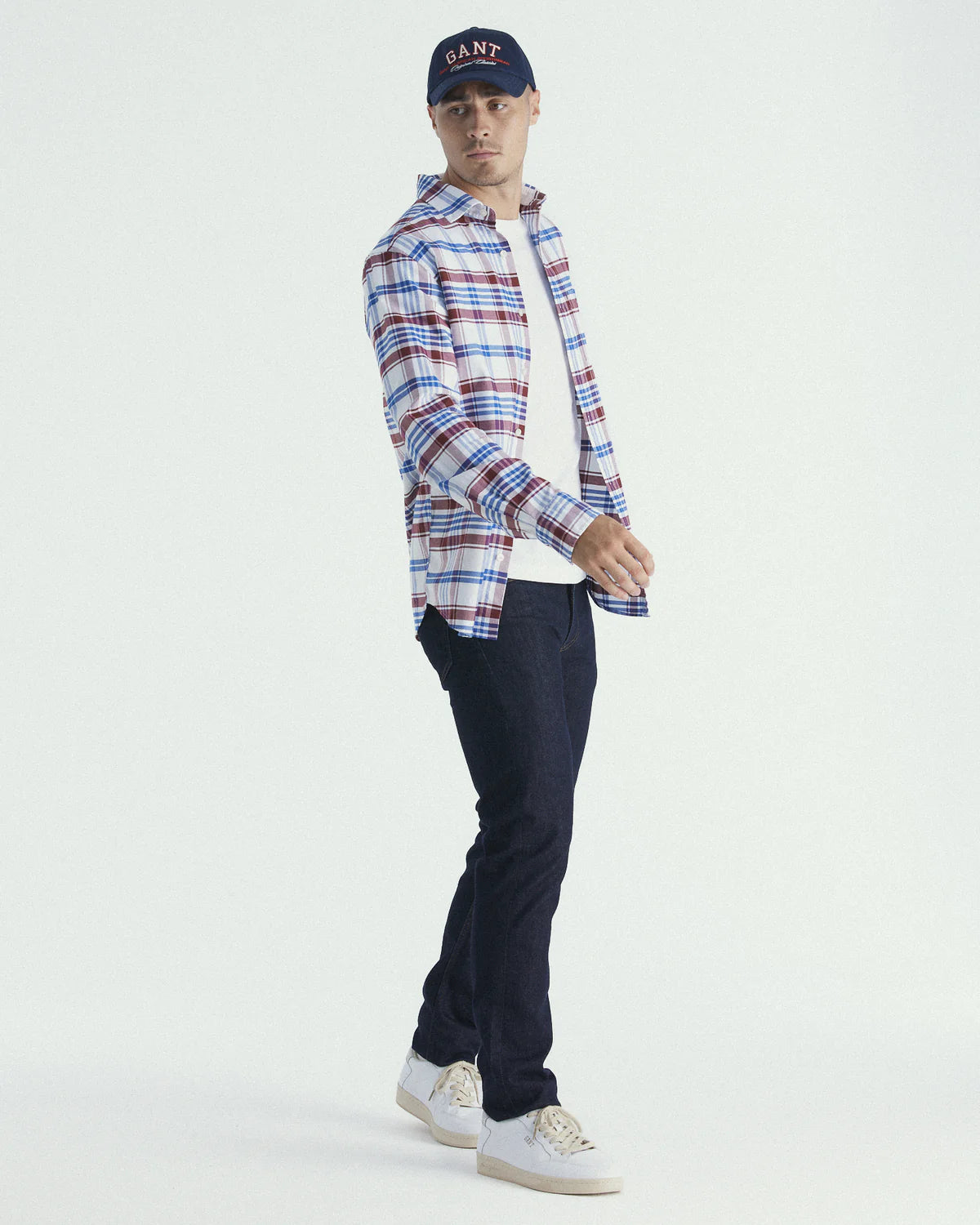 GANT - Oxford Shirt - Check - Plumped Red