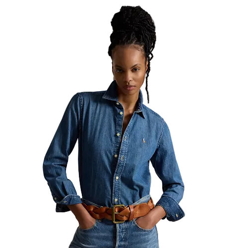 Polo Ralph Lauren - Slim Fit Denim Shirt - Denim
