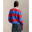 Polo Ralph Lauren - Jersey Shaped Rugby Shirt- Red-Blue Stripe