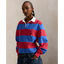 Polo Ralph Lauren - Jersey Shaped Rugby Shirt- Red-Blue Stripe