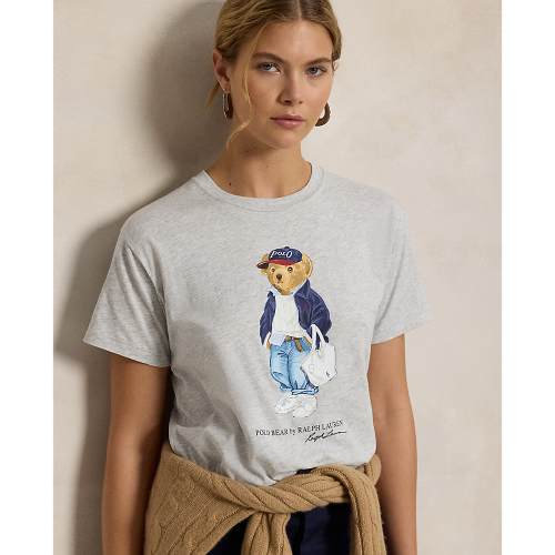 Polo Ralph Lauren - Bear Jersey Tee - Light Smoke