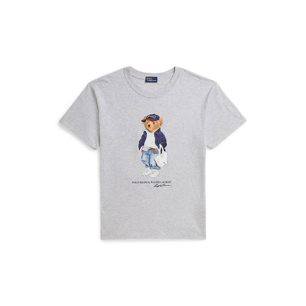 Polo Ralph Lauren - Bear Jersey Tee - Light Smoke