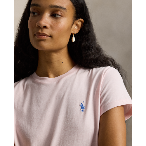 Polo Ralph Lauren - Classic Fit Cotton Crewneck Tee - Pink Sand